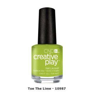 CND CREATIVE PLAY POLISH – Toe The Lime 0.46 oz